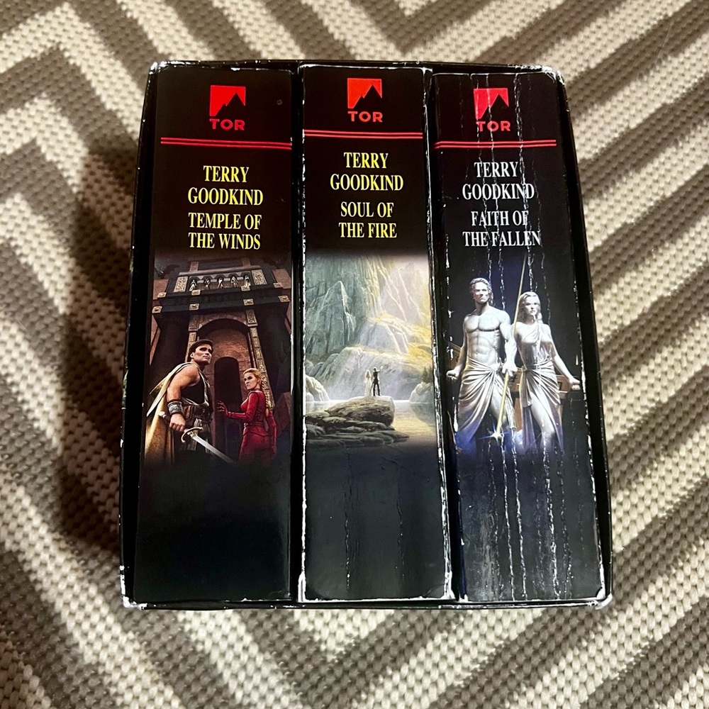 Terry Goodkind The Sword of Truth Set of 3 Books